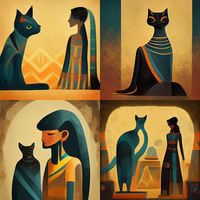 ancient egyptian art style