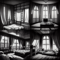 animation backgrounds monochrome by cattailnu on Discord
