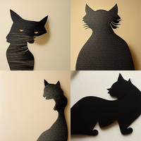 cut paper illustrations