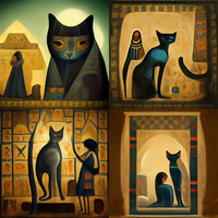 egyptian tomb painting
