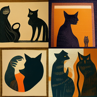 linocut art