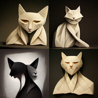 made from origami