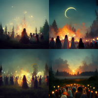 Midsummers Eve Pagan Festival
