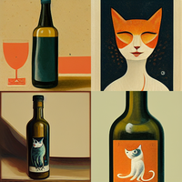 wine bottle label