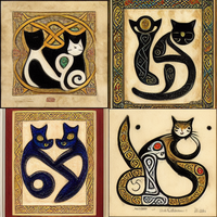 book of kells page by cattailnu on Discord