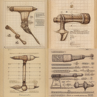 old technical drawing by cattailnu on Discord