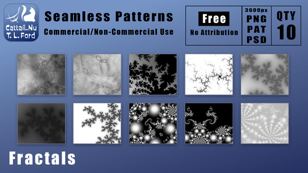 Fractals Seamless Patterns